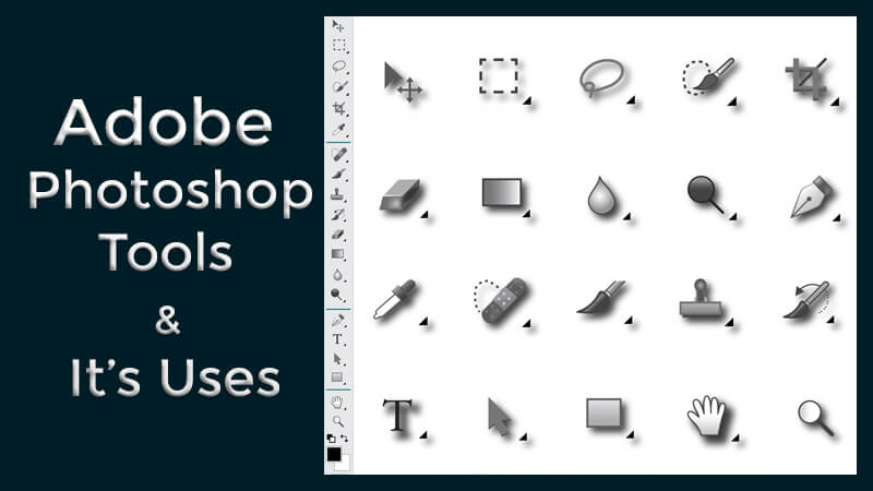 Adobe Photoshop Tools and it’s Uses for Beginner