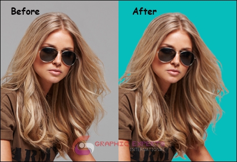 Hair Masking Pictures Sample Job