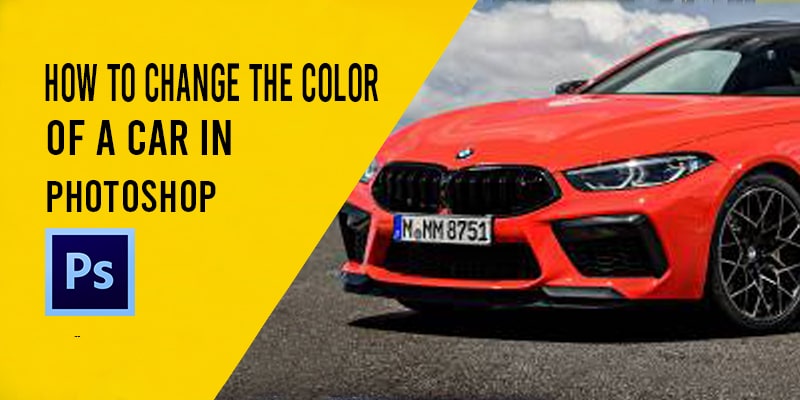 Car Color Change in Photoshop