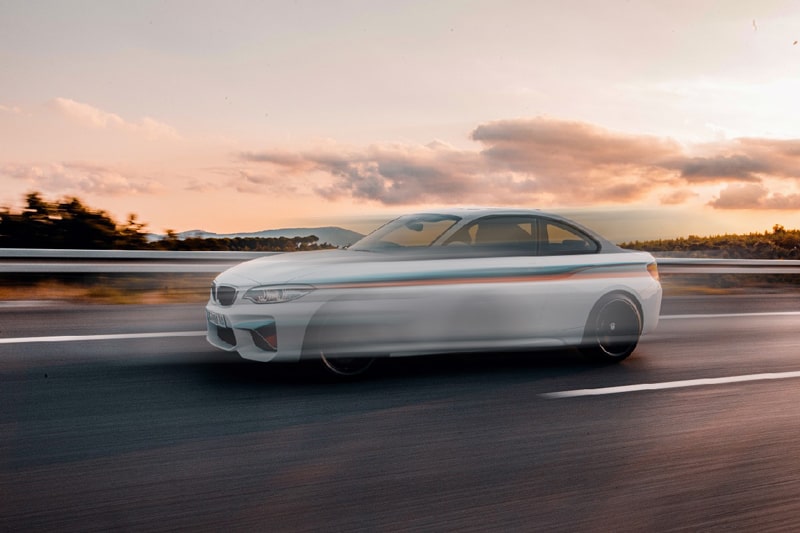 Create a Moving Car Motion Blur Effect in Photoshop CC